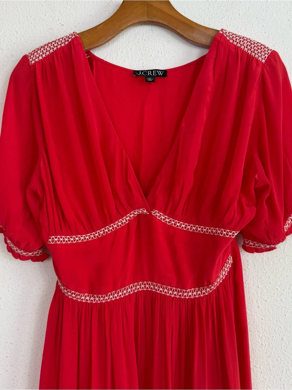 J. Crew crew smocked